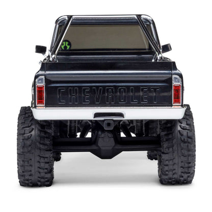 1/30 SCX30 Chevrolet K10 4X4 RTR Rock Crawler (Battery & Charger Included), Black