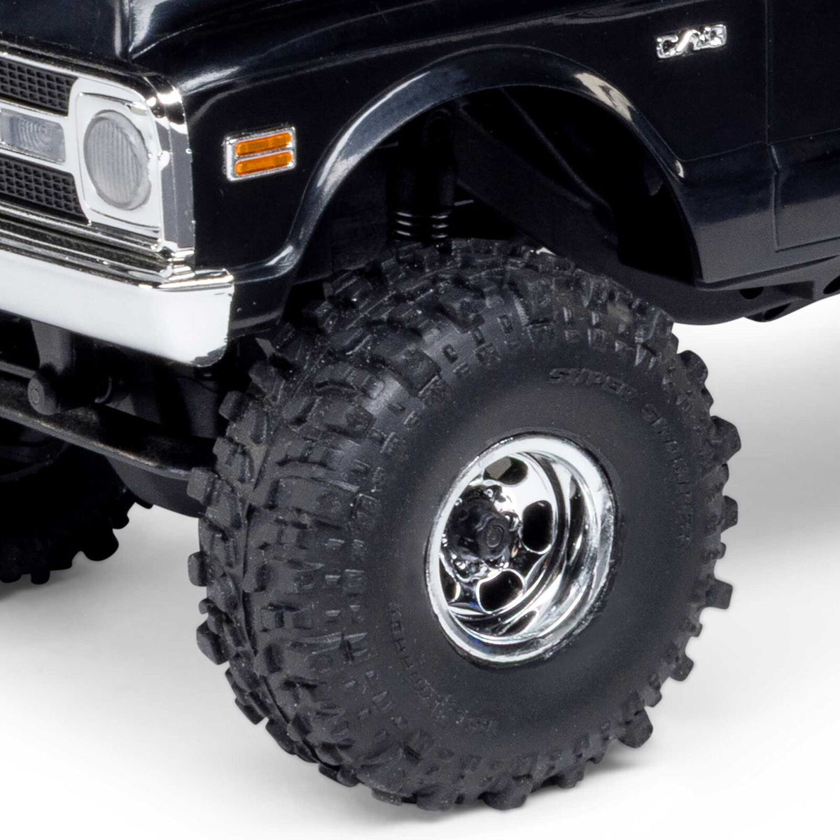 1/30 SCX30 Chevrolet K10 4X4 RTR Rock Crawler (Battery & Charger Included), Black