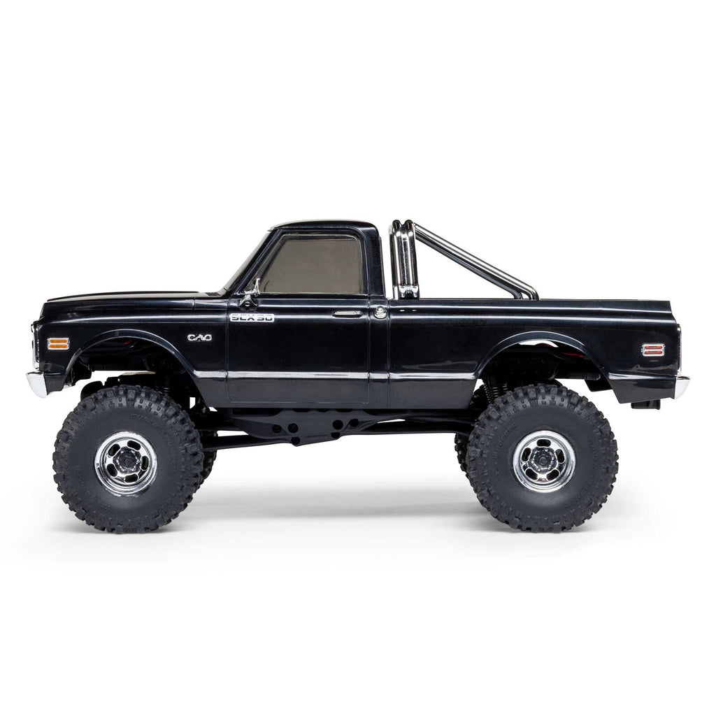 1/30 SCX30 Chevrolet K10 4X4 RTR Rock Crawler (Battery & Charger Included), Black