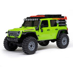 1/30 SCX30 Jeep Wrangler JLU 4X4 RTR Rock Crawler (Battery & Charger Included), Green