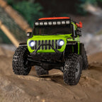 1/30 SCX30 Jeep Wrangler JLU 4X4 RTR Rock Crawler (Battery & Charger Included), Green