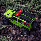 1/30 SCX30 Jeep Wrangler JLU 4X4 RTR Rock Crawler (Battery & Charger Included), Green