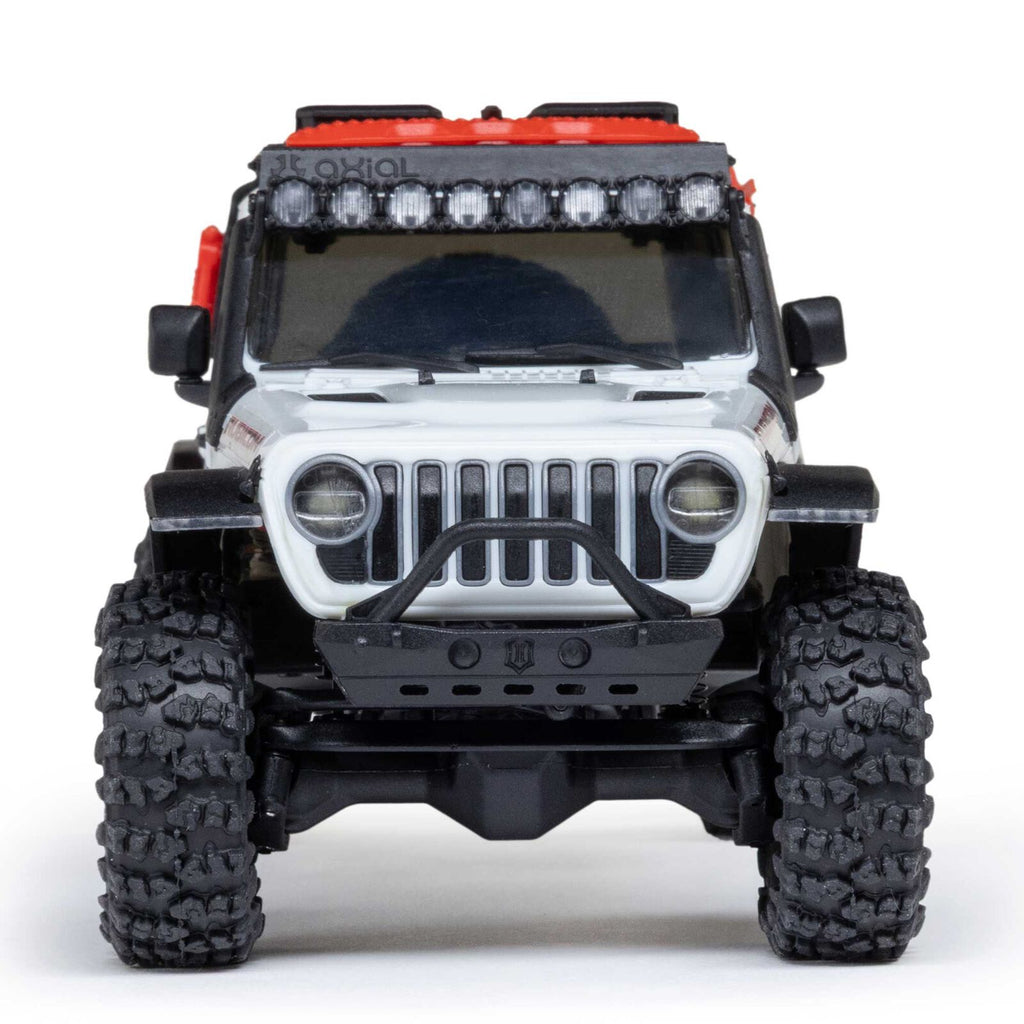 1/30 SCX30 Jeep Wrangler JLU 4X4 RTR Rock Crawler (Battery & Charger Included), White