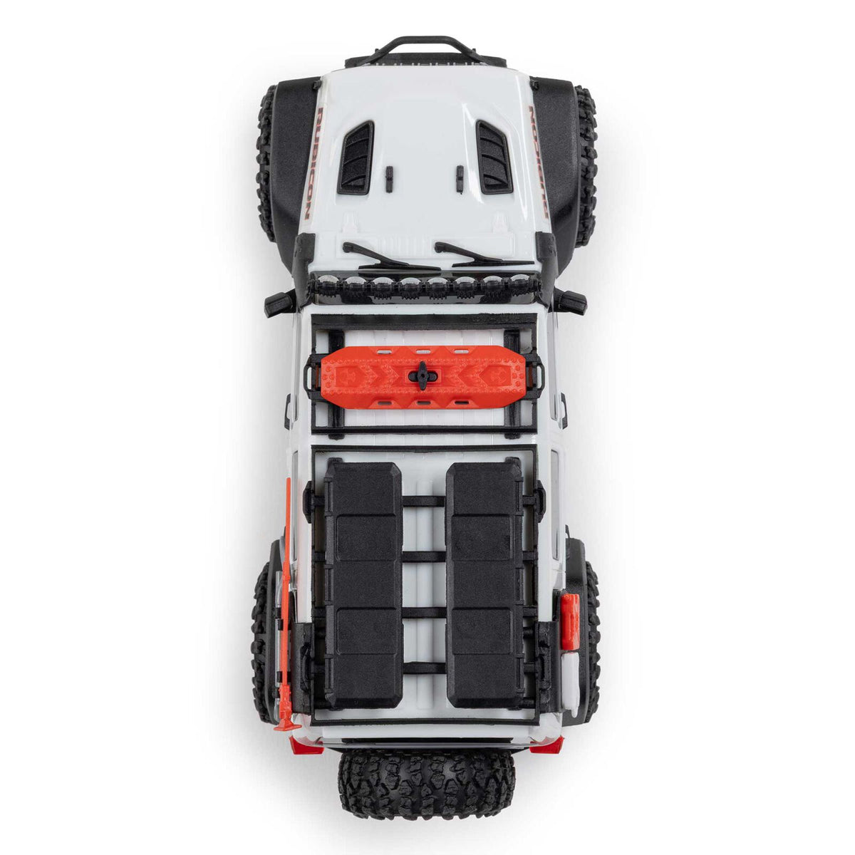 1/30 SCX30 Jeep Wrangler JLU 4X4 RTR Rock Crawler (Battery & Charger Included), White