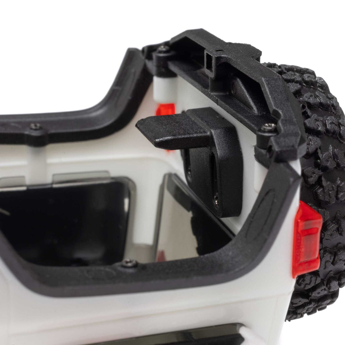 1/30 SCX30 Jeep Wrangler JLU 4X4 RTR Rock Crawler (Battery & Charger Included), White