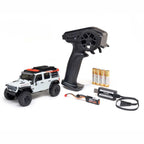 1/30 SCX30 Jeep Wrangler JLU 4X4 RTR Rock Crawler (Battery & Charger Included), White