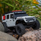 1/30 SCX30 Jeep Wrangler JLU 4X4 RTR Rock Crawler (Battery & Charger Included), White