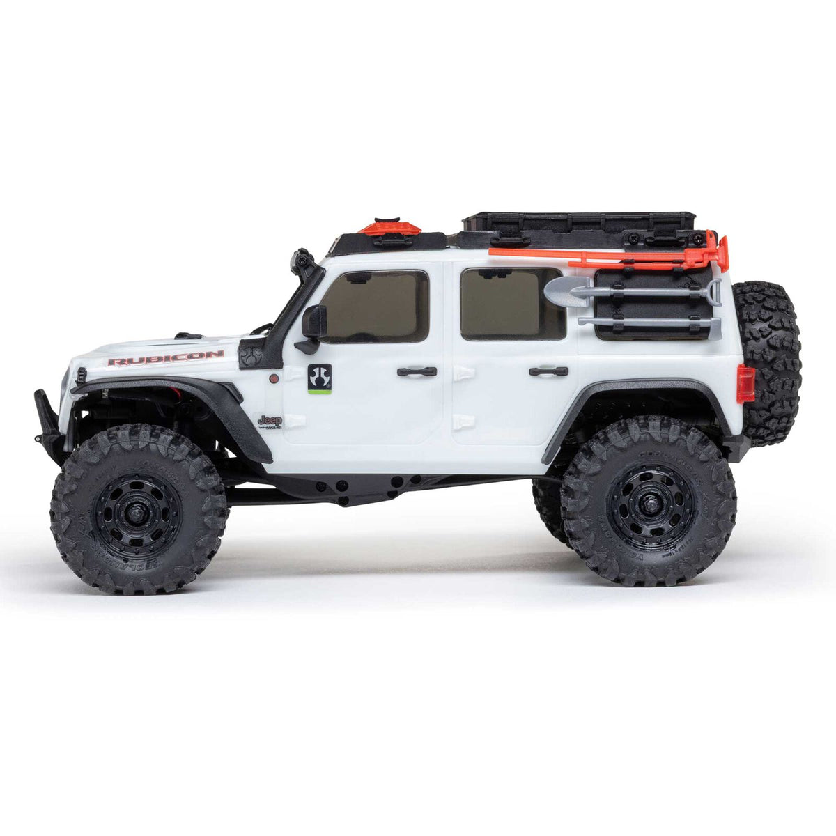 1/30 SCX30 Jeep Wrangler JLU 4X4 RTR Rock Crawler (Battery & Charger Included), White