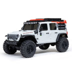 1/30 SCX30 Jeep Wrangler JLU 4X4 RTR Rock Crawler (Battery & Charger Included), White