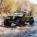 1/10 Axial SCX10 III Jeep JT Gladiator 4X4 RTR Brushed Rock Crawler, Green