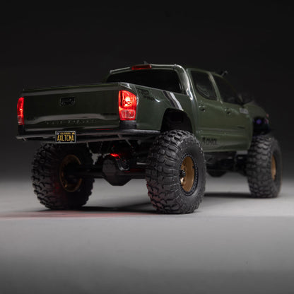 1/30 SCX30 Toyota Tacoma TRD Overland Edition RTR Rock Crawler (Battery & Charger Included), Green