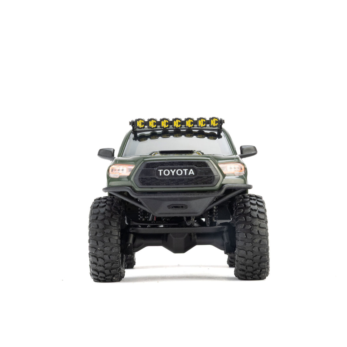 1/30 SCX30 Toyota Tacoma TRD Overland Edition RTR Rock Crawler (Battery & Charger Included), Green