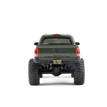 1/30 SCX30 Toyota Tacoma TRD Overland Edition RTR Rock Crawler (Battery & Charger Included), Green