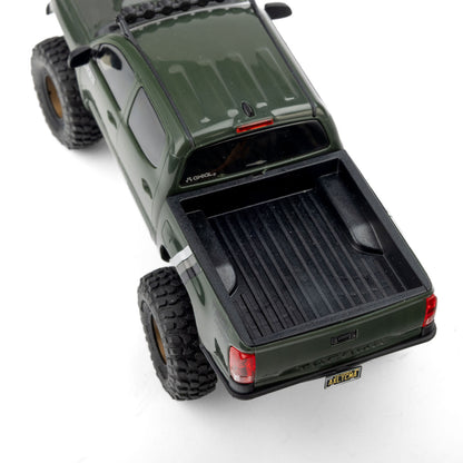 1/30 SCX30 Toyota Tacoma TRD Overland Edition RTR Rock Crawler (Battery & Charger Included), Green