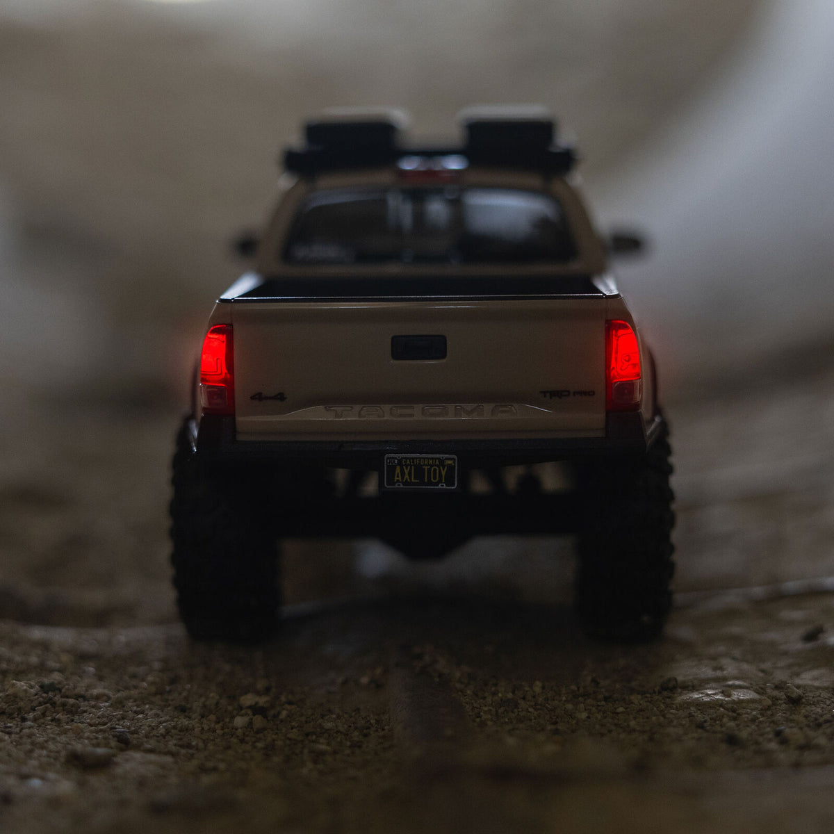 1/30 SCX30 Toyota Tacoma TRD Overland Edition RTR Rock Crawler (Battery & Charger Included), Tan