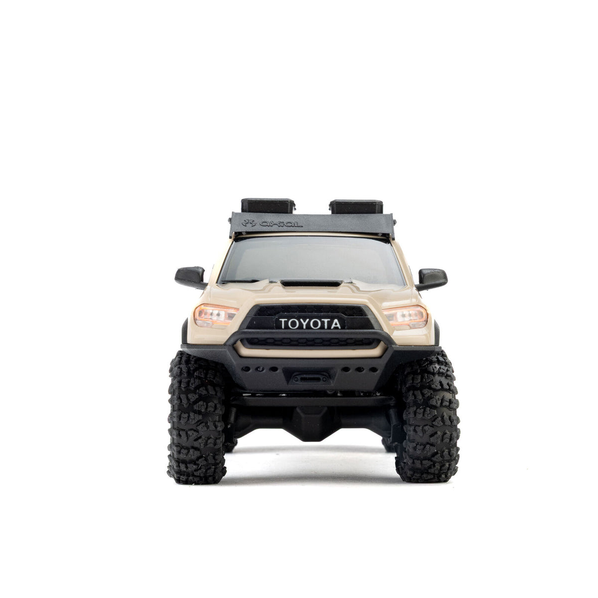1/30 SCX30 Toyota Tacoma TRD Overland Edition RTR Rock Crawler (Battery & Charger Included), Tan