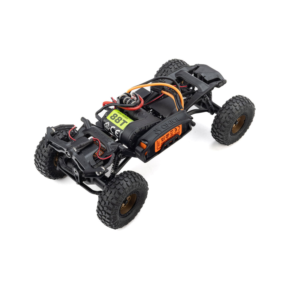 1/30 SCX30 Toyota Tacoma TRD Overland Edition RTR Rock Crawler (Battery & Charger Included), Green