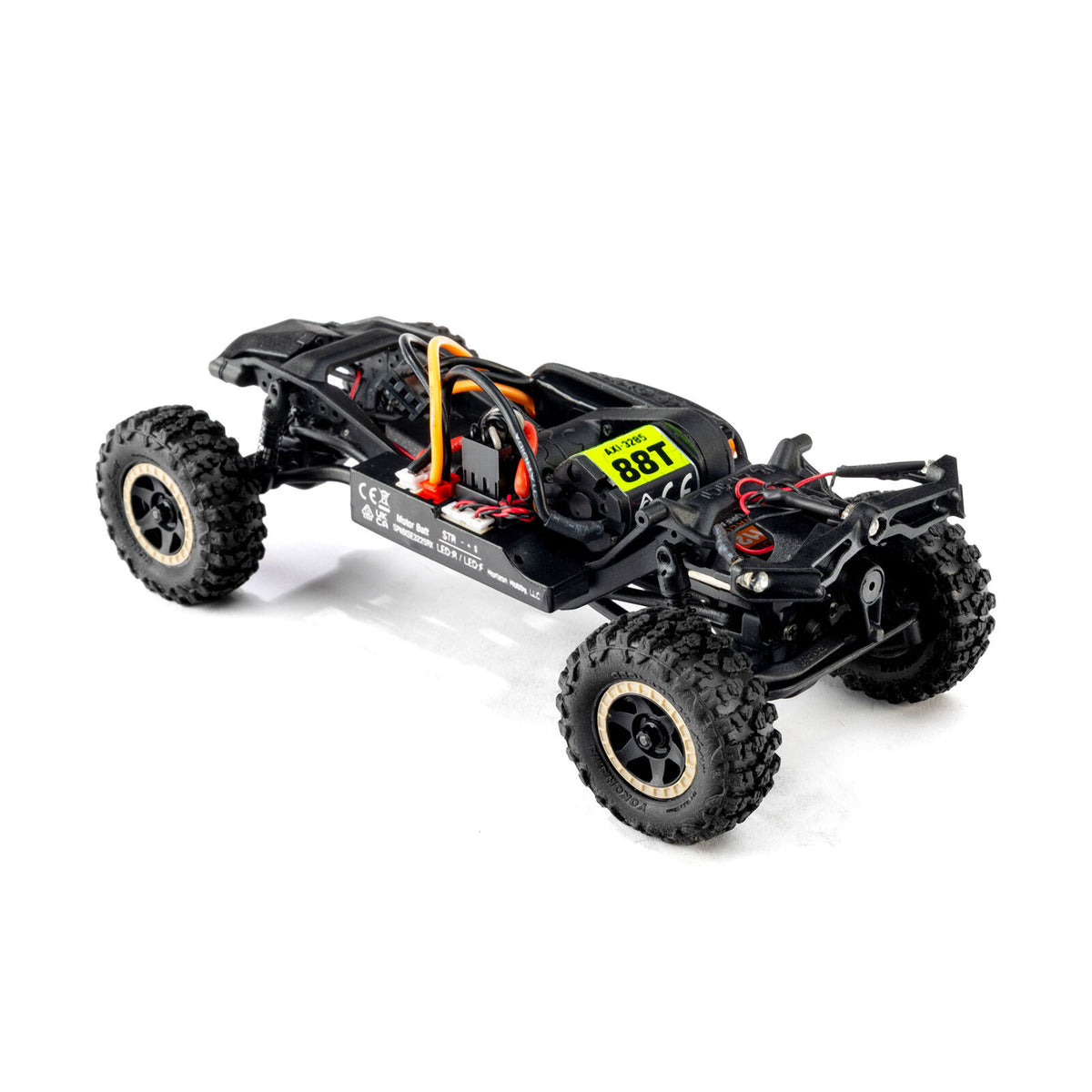 1/30 SCX30 Toyota Tacoma TRD Overland Edition RTR Rock Crawler (Battery & Charger Included), Tan