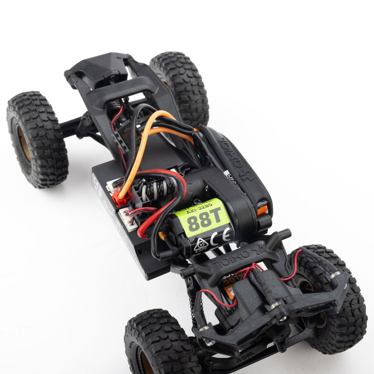 1/30 SCX30 Toyota Tacoma TRD Overland Edition RTR Rock Crawler (Battery & Charger Included), Tan