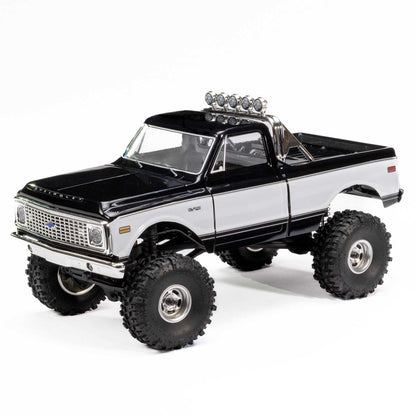 1/24 SCX24 1971 Chevrolet C10, 4WD, RTR (Includes batttery & charger): Black