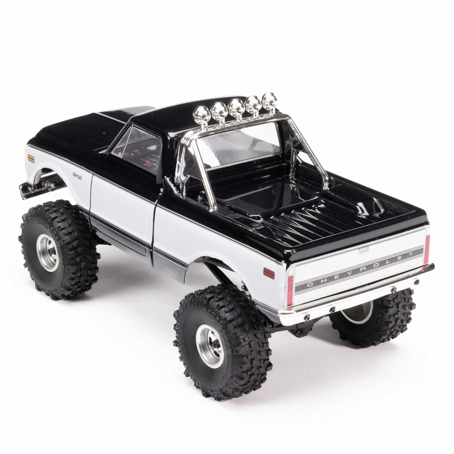 1/24 SCX24 1971 Chevrolet C10, 4WD, RTR (Includes batttery & charger): Black
