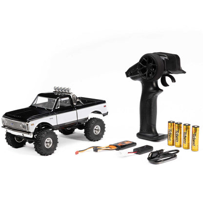 1/24 SCX24 1971 Chevrolet C10, 4WD, RTR (Includes batttery & charger): Black