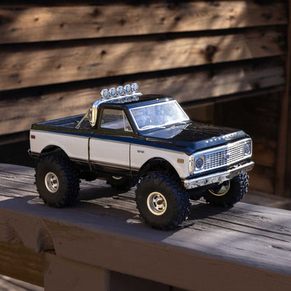 1/24 SCX24 1971 Chevrolet C10, 4WD, RTR (Includes batttery & charger): Black