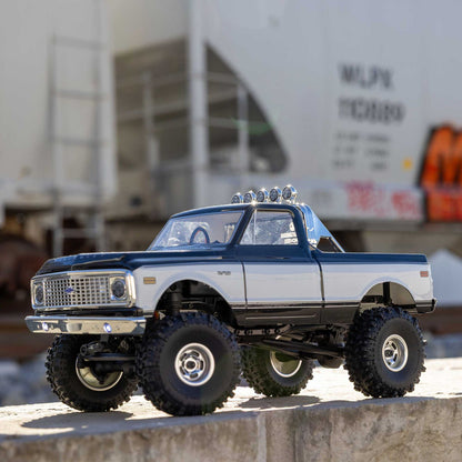 1/24 SCX24 1971 Chevrolet C10, 4WD, RTR (Includes batttery & charger): Black