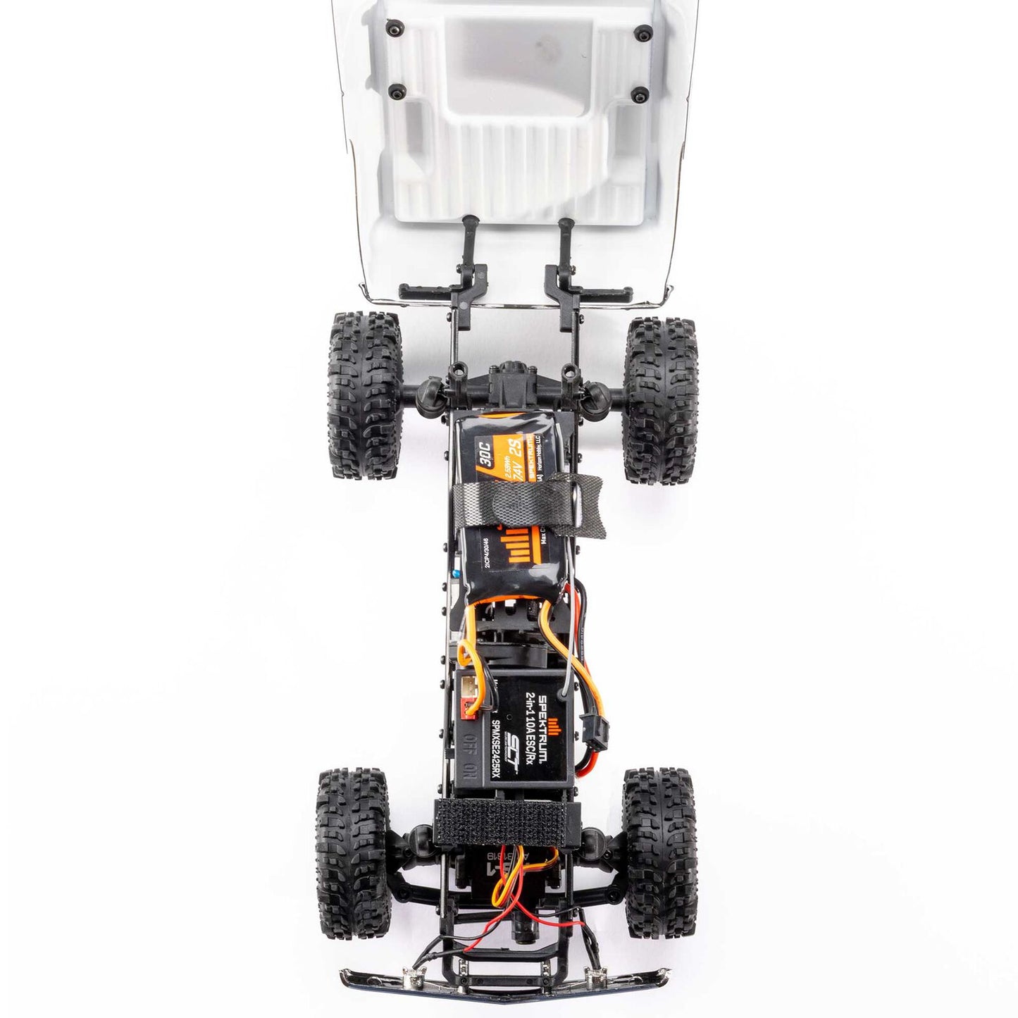 1/24 SCX24 1971 Chevrolet C10, 4WD, RTR (Includes batttery & charger): Orange