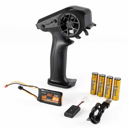 1/24 SCX24 1971 Chevrolet C10, 4WD, RTR (Includes batttery & charger): Orange