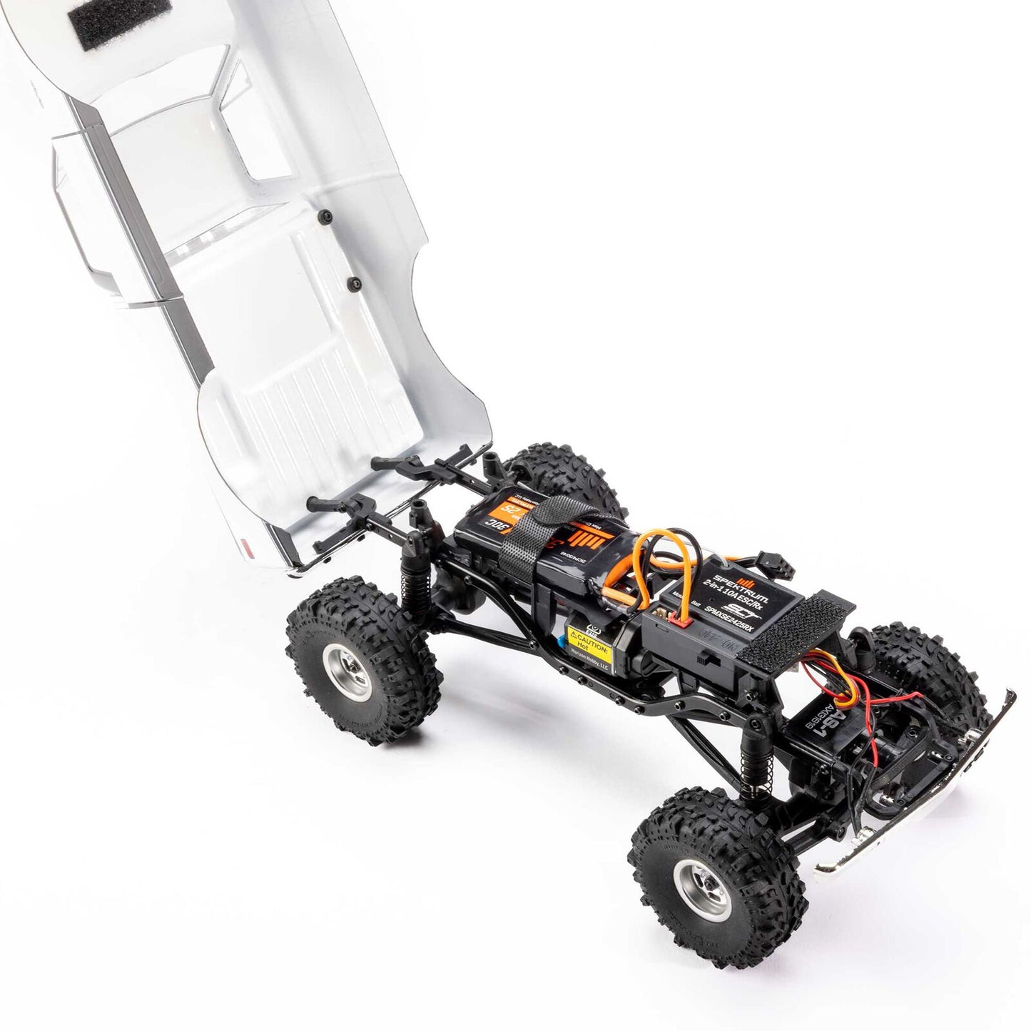 1/24 SCX24 1971 Chevrolet C10, 4WD, RTR (Includes batttery & charger): Orange