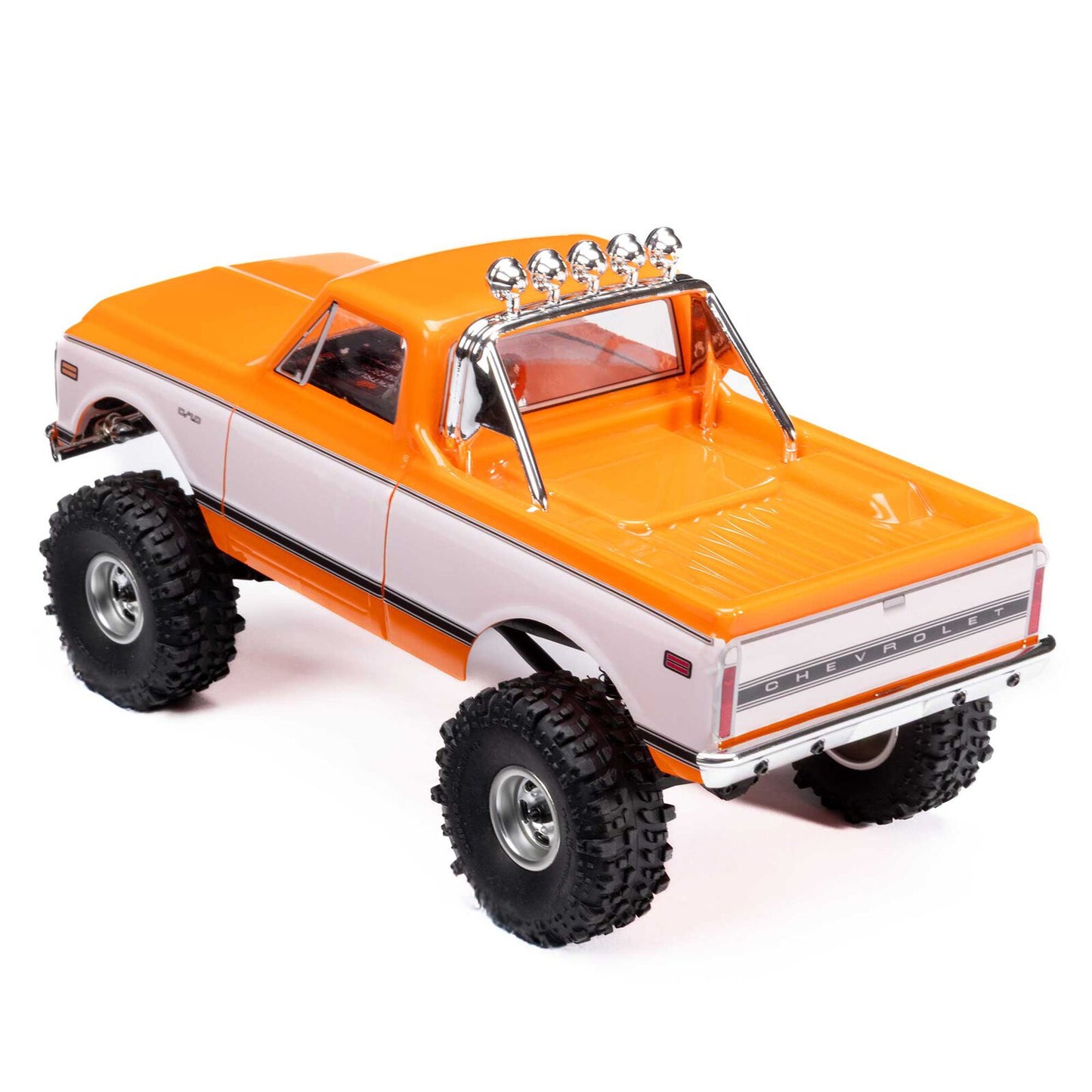 1/24 SCX24 1971 Chevrolet C10, 4WD, RTR (Includes batttery & charger): Orange