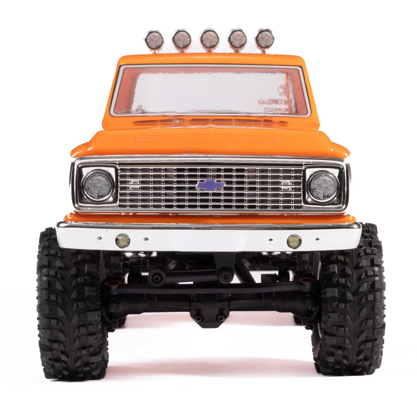 1/24 SCX24 1971 Chevrolet C10, 4WD, RTR (Includes batttery & charger): Orange