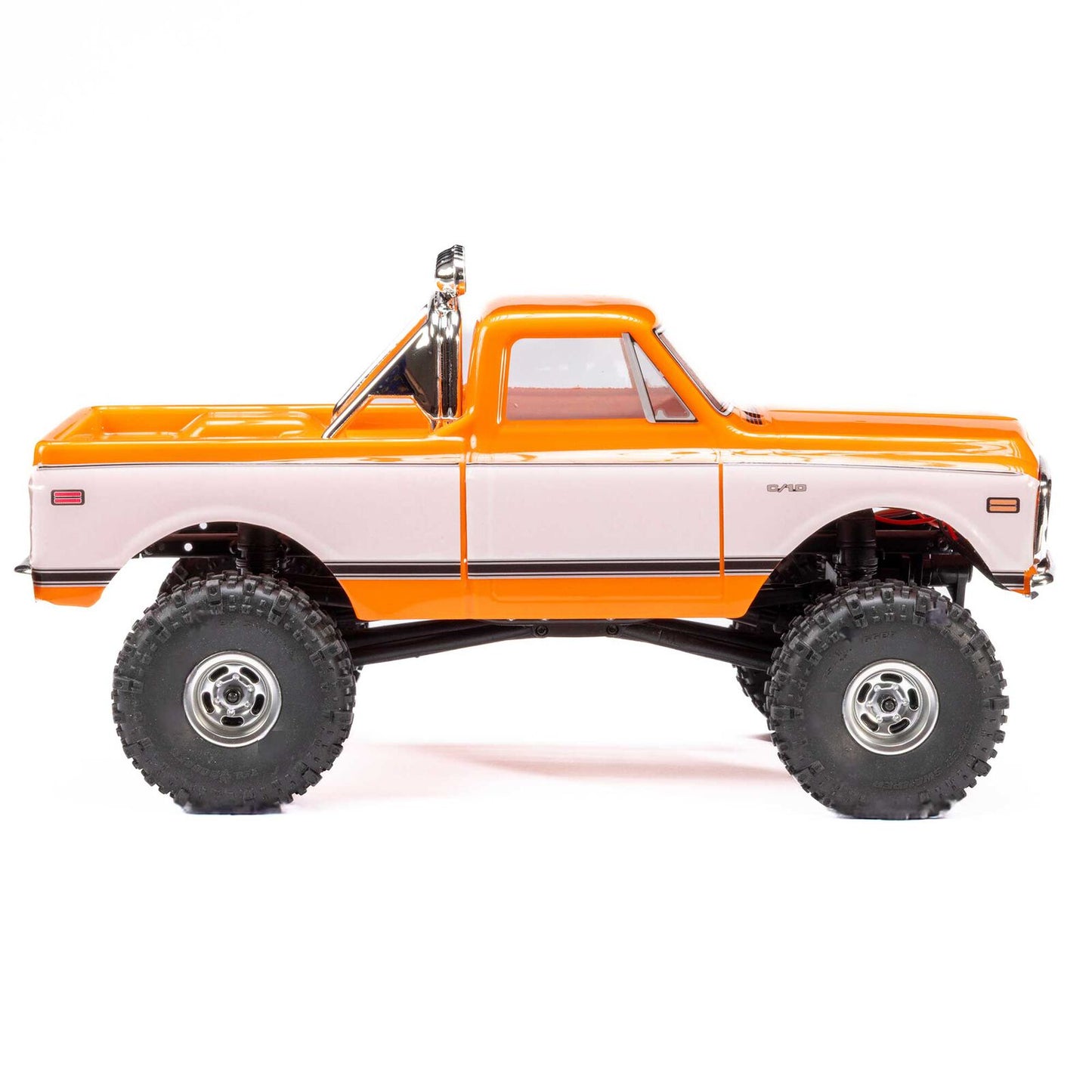 1/24 SCX24 1971 Chevrolet C10, 4WD, RTR (Includes batttery & charger): Orange