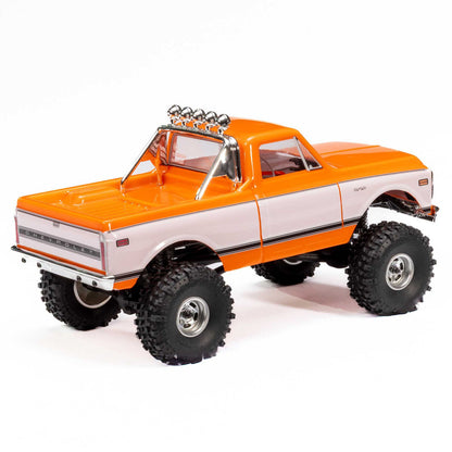 1/24 SCX24 1971 Chevrolet C10, 4WD, RTR (Includes batttery & charger): Orange