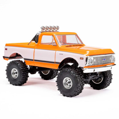 1/24 SCX24 1971 Chevrolet C10, 4WD, RTR (Includes batttery & charger): Orange