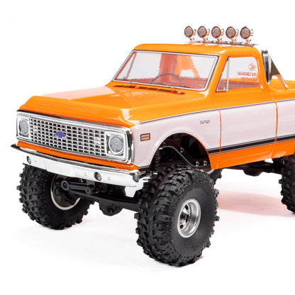 1/24 SCX24 1971 Chevrolet C10, 4WD, RTR (Includes batttery & charger): Orange