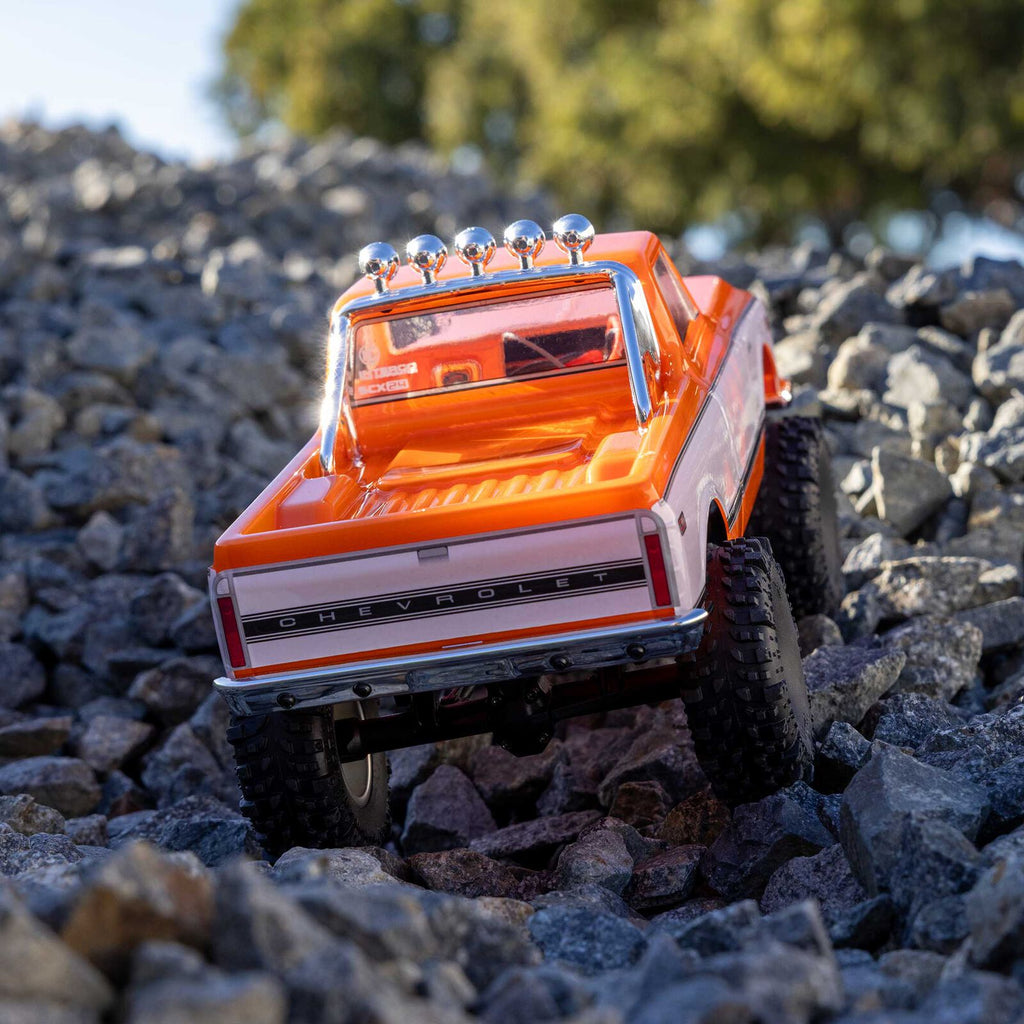 Axial 1/24 SCX24 1971 Chevrolet C10, 4WD, RTR (Includes battery & charger): Orange (AXI-3408T2)
