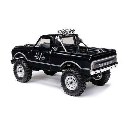 1/24 SCX24 1967 Chevrolet C10, 4WD, RTR (Includes batttery & charger): Black