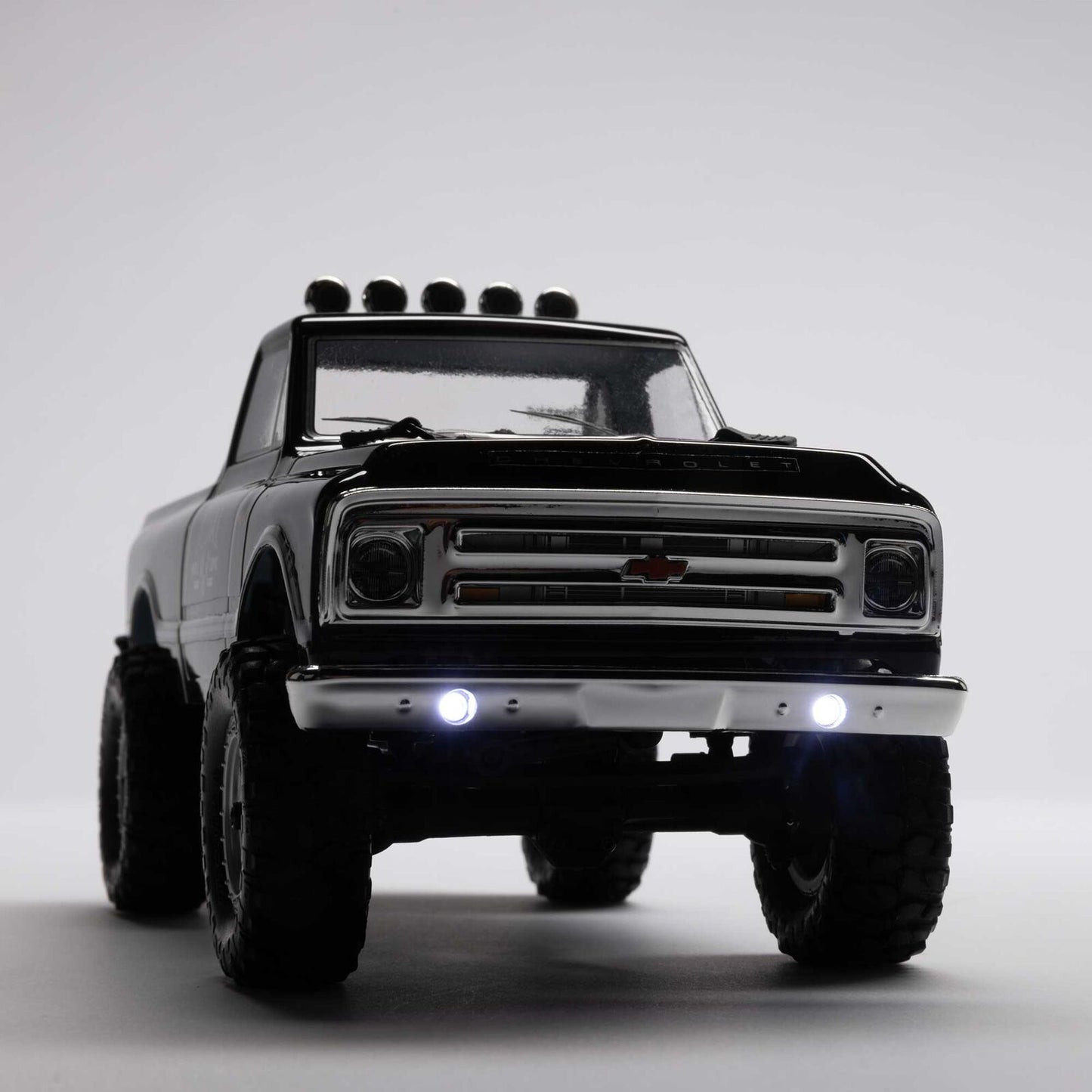 1/24 SCX24 1967 Chevrolet C10, 4WD, RTR (Includes batttery & charger): Black
