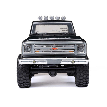 1/24 SCX24 1967 Chevrolet C10, 4WD, RTR (Includes batttery & charger): Black