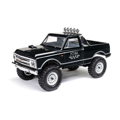 1/24 SCX24 1967 Chevrolet C10, 4WD, RTR (Includes batttery & charger): Black