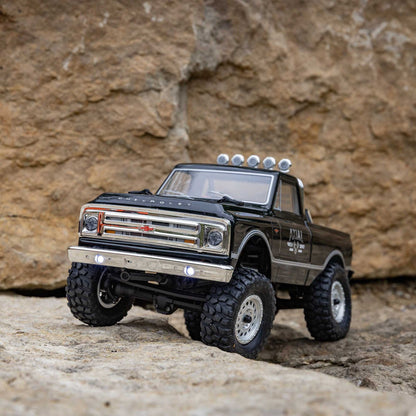 1/24 SCX24 1967 Chevrolet C10, 4WD, RTR (Includes batttery & charger): Black
