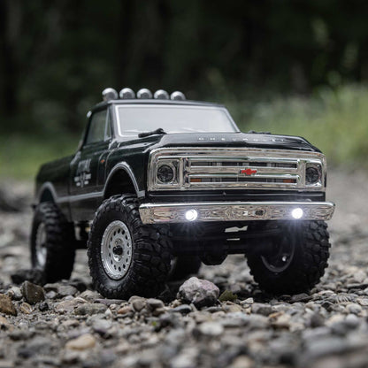 1/24 SCX24 1967 Chevrolet C10, 4WD, RTR (Includes batttery & charger): Black