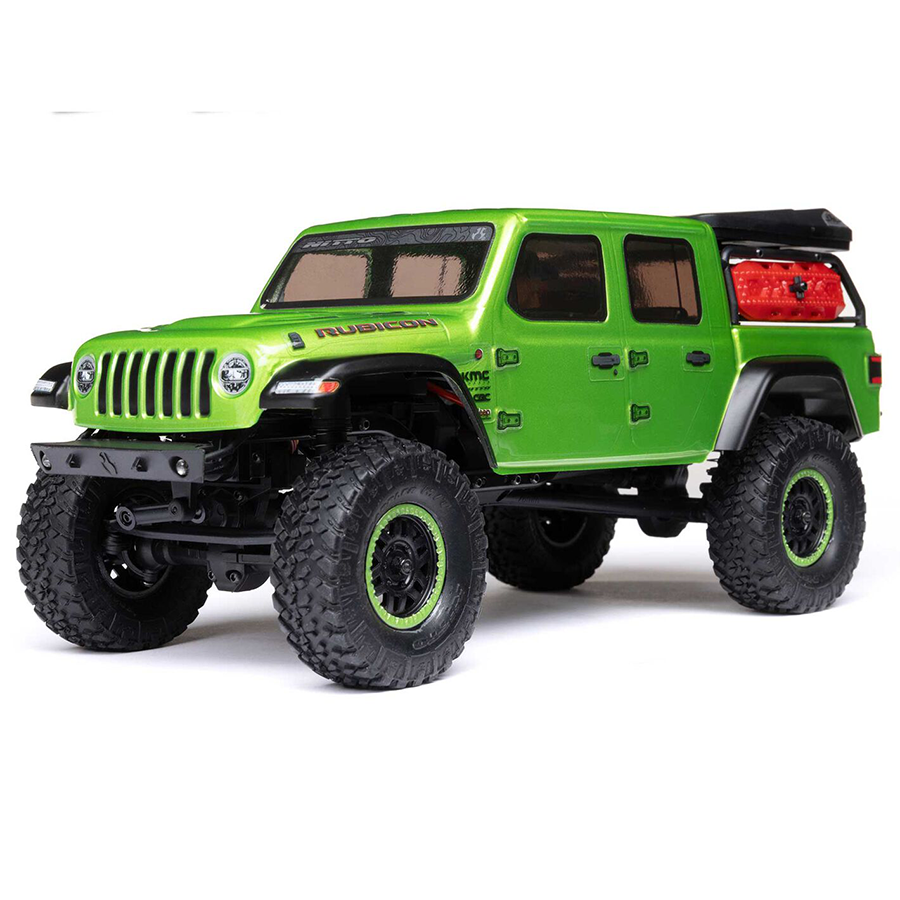 Axial 1/24 SCX24 Jeep Gladiator, 4WD, RTR (Includes battery & charger): Green (AXI00005V2T3)