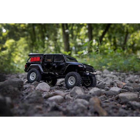 1/24 SCX24 Jeep Gladiator, 4WD, RTR (Includes batttery & charger): Blac