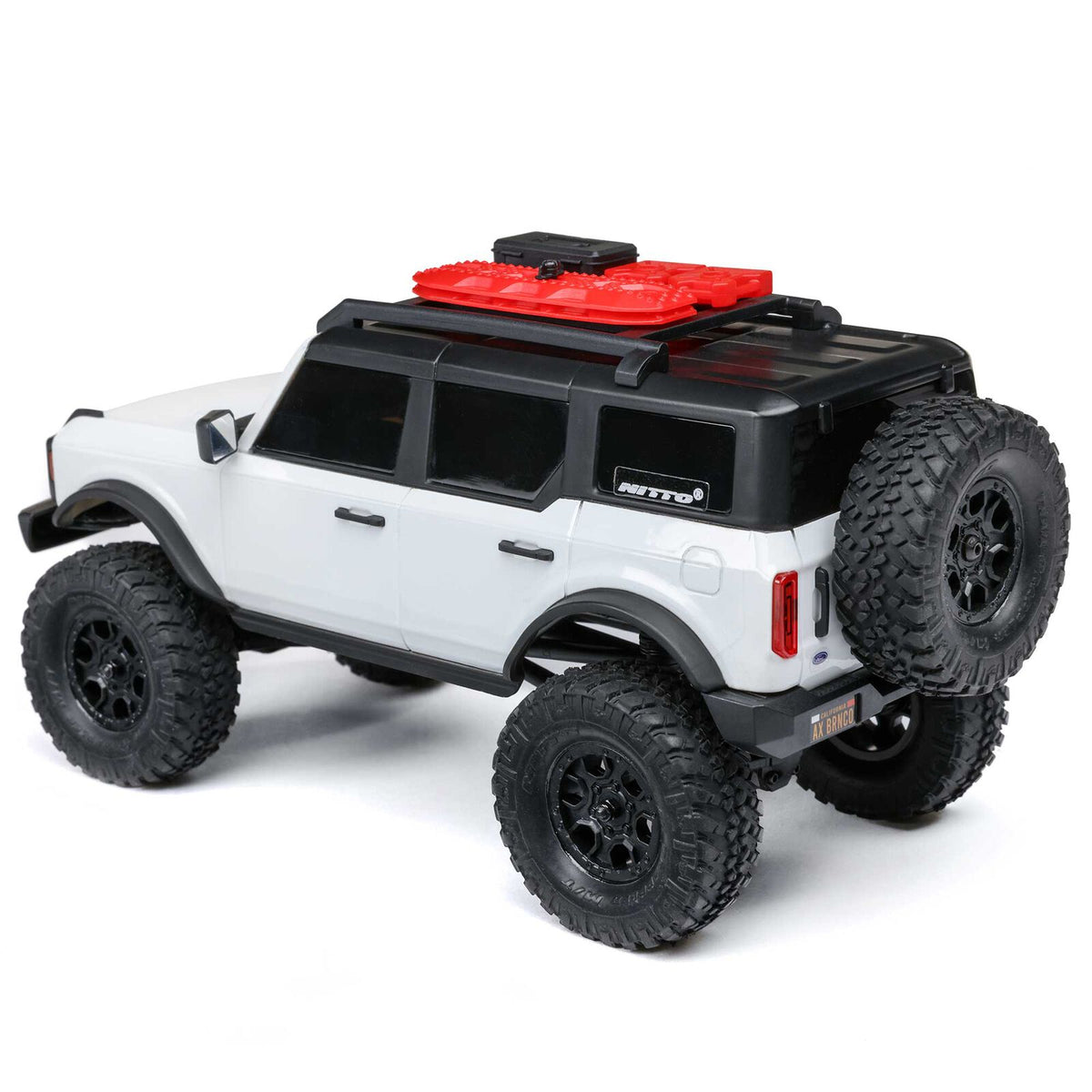 1/24 SCX24 Ford Bronco 4X4 RTR Brushed Rock Crawler White (w/Battery & Charger)