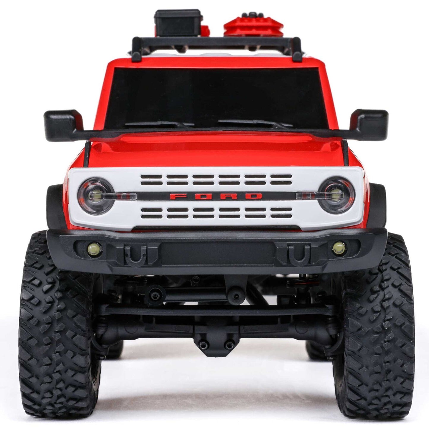 1/24 SCX24 Ford Bronco Heritage Edition 4X4 RTR Brushed Rock Crawler Red (w/Battery & Charger)