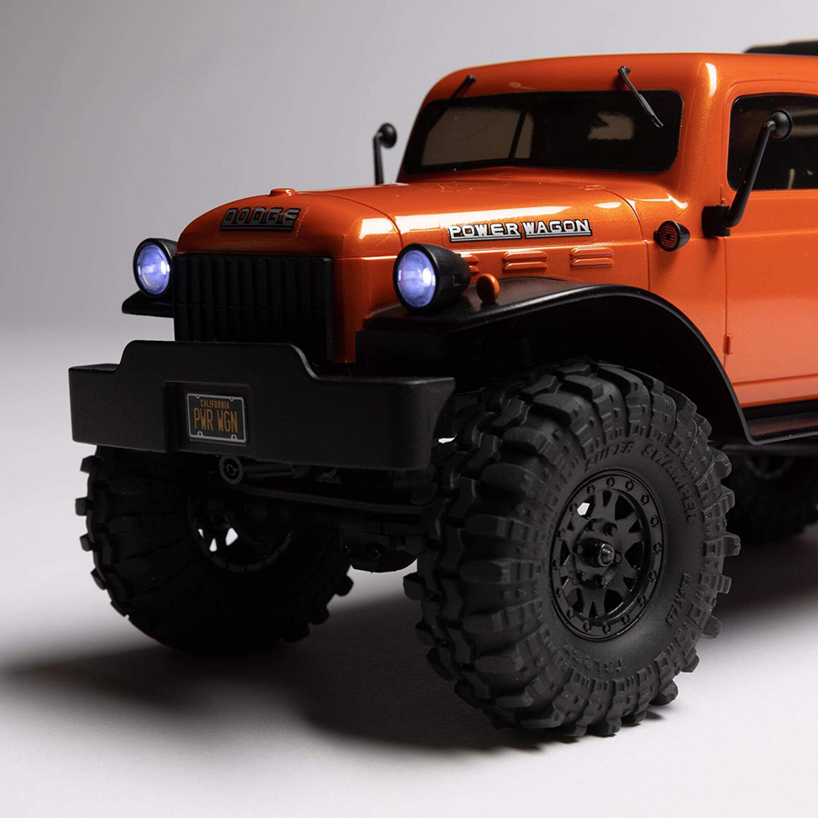 1/24 SCX24 1940’s Dodge Power Wagon RTR (Includes batttery & charger): Orange
