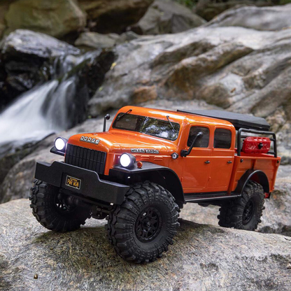 1/24 SCX24 1940’s Dodge Power Wagon RTR (Includes batttery & charger): Orange